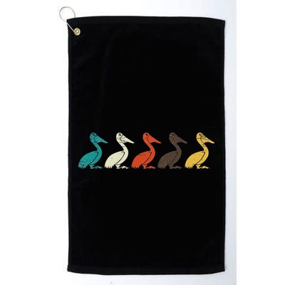 Pelican Water Bird Ornithology Tropical Pelican Gift Pelican Golf Towel