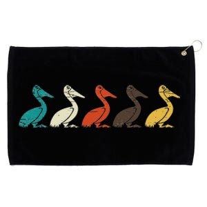 Pelican Water Bird Ornithology Tropical Pelican Gift Pelican Grommeted Golf Towel