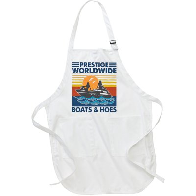 Prestige Worldwide Boats And Hoes Full-Length Apron With Pockets