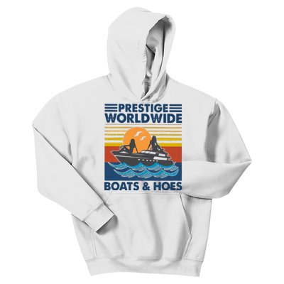 Prestige Worldwide Boats And Hoes Kids Hoodie