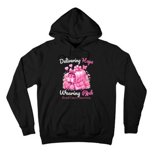 Postal Worker Breast Cancer Awareness October We Wear Hoodie