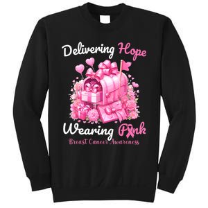 Postal Worker Breast Cancer Awareness October We Wear Sweatshirt