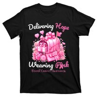 Postal Worker Breast Cancer Awareness October We Wear T-Shirt