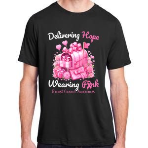 Postal Worker Breast Cancer Awareness October We Wear Adult ChromaSoft Performance T-Shirt