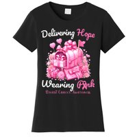 Postal Worker Breast Cancer Awareness October We Wear Women's T-Shirt