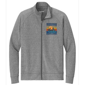 Prestige Worldwide Boats And Hoes Stretch Full-Zip Cadet Jacket