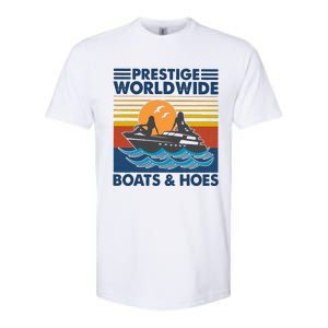 Prestige Worldwide Boats And Hoes Softstyle CVC T-Shirt