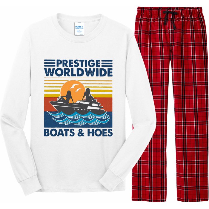 Prestige Worldwide Boats And Hoes Long Sleeve Pajama Set