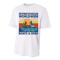 Prestige Worldwide Boats And Hoes Performance Sprint T-Shirt