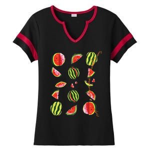 Palestine Will Be Free Palestine Ladies Halftime Notch Neck Tee