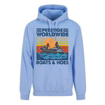 Prestige Worldwide Boats And Hoes Retro Vintage Unisex Surf Hoodie