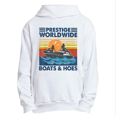 Prestige Worldwide Boats And Hoes Retro Vintage Urban Pullover Hoodie