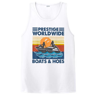 Prestige Worldwide Boats And Hoes Retro Vintage PosiCharge Competitor Tank