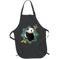 Panda With Butterflies Apron