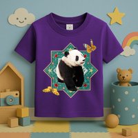 Panda With Butterflies Toddler T-Shirt
