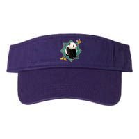 Panda With Butterflies Visor