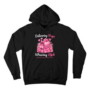 Postal Worker Breast Cancer Awareness Hoodie