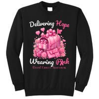 Postal Worker Breast Cancer Awareness Sweatshirt