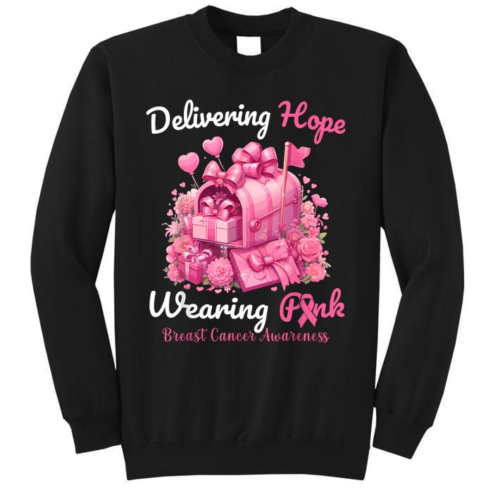 Postal Worker Breast Cancer Awareness Sweatshirt