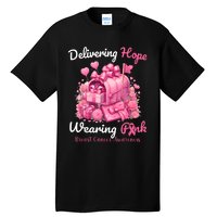 Postal Worker Breast Cancer Awareness Tall T-Shirt