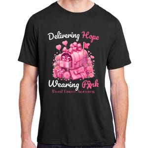 Postal Worker Breast Cancer Awareness Adult ChromaSoft Performance T-Shirt