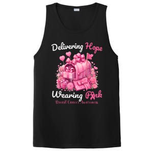 Postal Worker Breast Cancer Awareness PosiCharge Competitor Tank