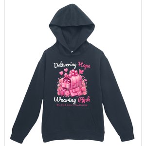 Postal Worker Breast Cancer Awareness Urban Pullover Hoodie