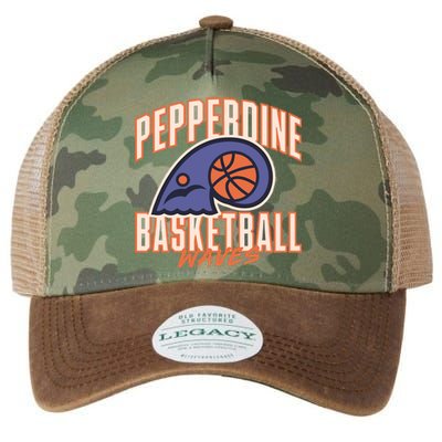 Pepperdine Waves Basketball Legacy Tie Dye Trucker Hat