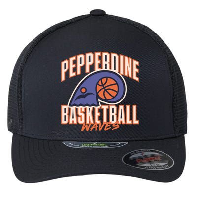 Pepperdine Waves Basketball Flexfit Unipanel Trucker Cap