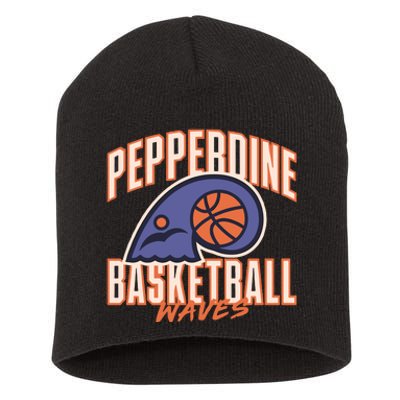 Pepperdine Waves Basketball Short Acrylic Beanie