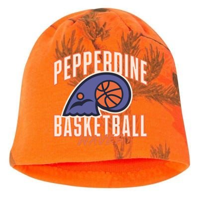 Pepperdine Waves Basketball Kati - Camo Knit Beanie