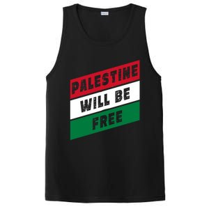 Palestine Will Be Free Fist Of Justice And Freedom Gift PosiCharge Competitor Tank