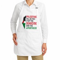 Palestine Will Be Free Stop The Genocide End The Apartheid Apron