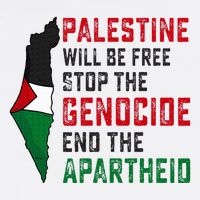 Palestine Will Be Free Stop The Genocide End The Apartheid Sustainable Bucket Hat