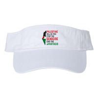 Palestine Will Be Free Stop The Genocide End The Apartheid Visor