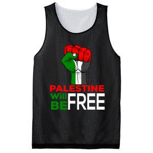 Palestine Will Be Free Palestine Flag Mesh Reversible Basketball Jersey Tank