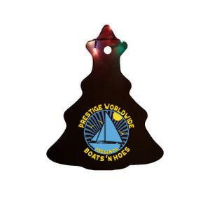 Prestige Worldwide Boats N Hoes Cool Sailor Ceramic Tree Ornament