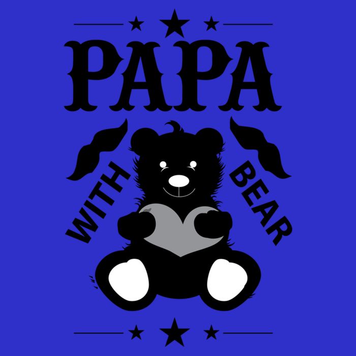Papa With Bear Gift Toddler T-Shirt