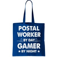 Postal Worker By Day Gamer By Night Great Gift Tote Bag