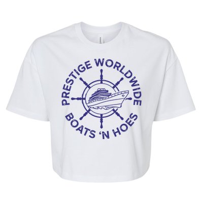 Prestige Worldwide Boats 'N Hoes Bella+Canvas Jersey Crop Tee