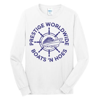 Prestige Worldwide Boats 'N Hoes Tall Long Sleeve T-Shirt