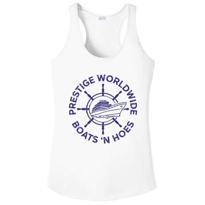 Prestige Worldwide Boats 'N Hoes Ladies PosiCharge Competitor Racerback Tank