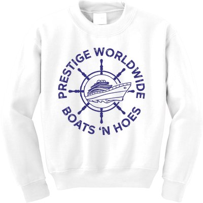 Prestige Worldwide Boats 'N Hoes Kids Sweatshirt