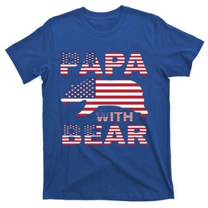 Papa With Bear Gift T-Shirt