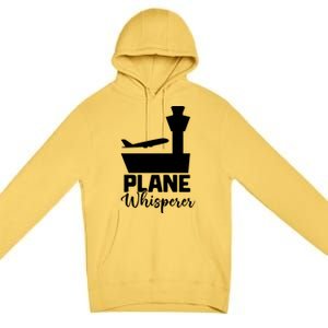 Plane Whisperer Charm Premium Pullover Hoodie