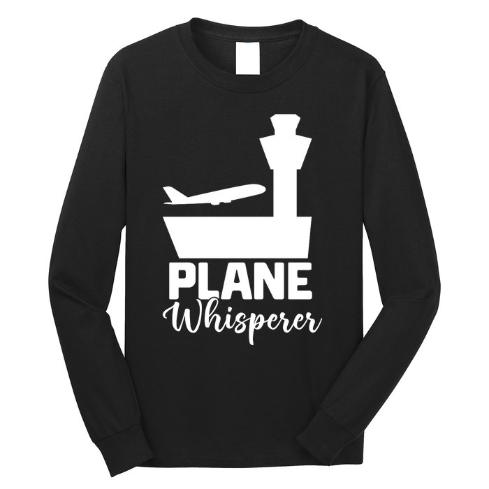 Plane Whisperer Charm Long Sleeve Shirt