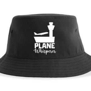 Plane Whisperer Charm Sustainable Bucket Hat