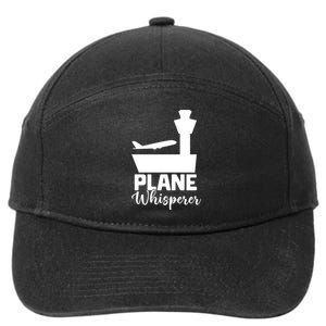 Plane Whisperer Charm 7-Panel Snapback Hat