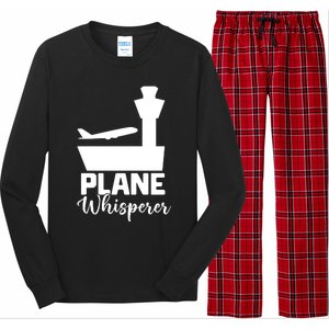 Plane Whisperer Charm Long Sleeve Pajama Set