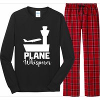 Plane Whisperer Charm Long Sleeve Pajama Set